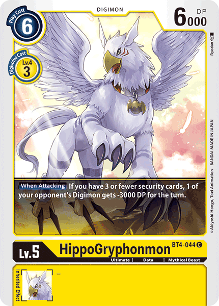 HippoGryphonmon BT4-044 Full hd image