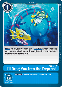 I'll Drag You Into the Depths! BT4-101 image