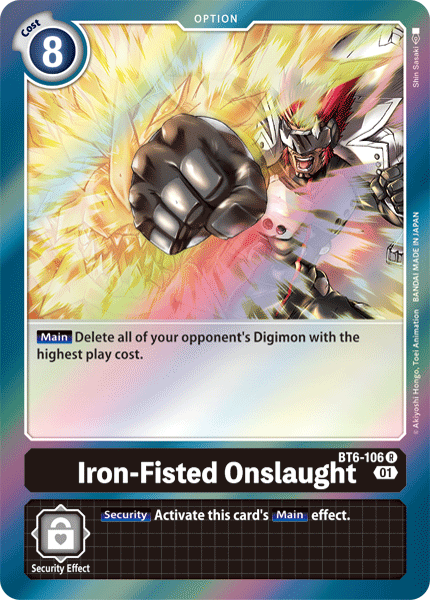 Iron-Fisted Onslaught BT6-106 Full hd image