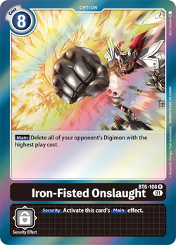 Iron-Fisted Onslaught BT6-106