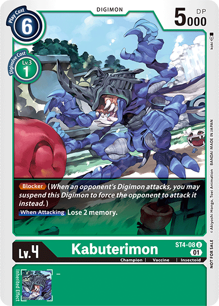 Kabuterimon ST4-08 Full hd image