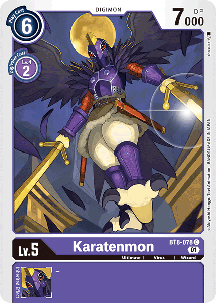 Karatenmon BT8-078 Full hd image