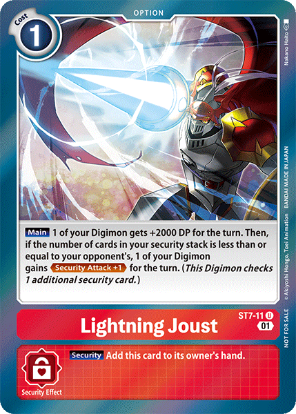 Lightning Joust ST7-11 Full hd image