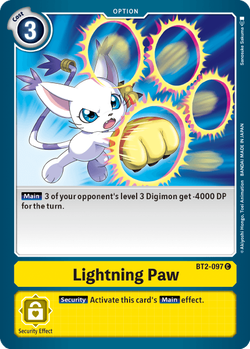 Lightning Paw BT2-097 image