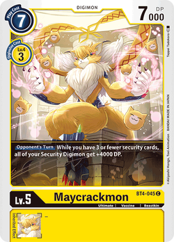 Maycrackmon BT4-045