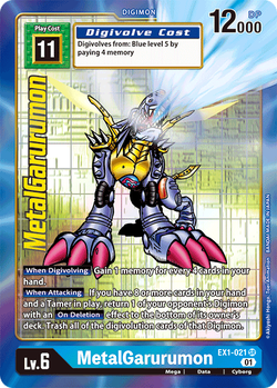 MetalGarurumon EX1-021 image