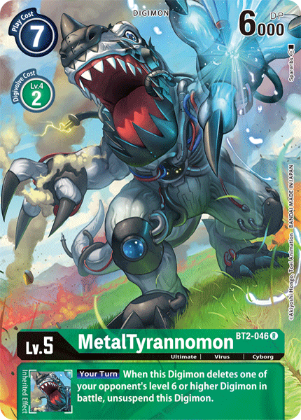 MetalTyrannomon - BT2-046 Full hd image