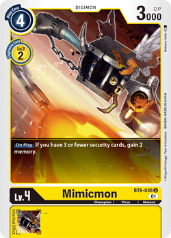 Mimicmon BT6-036 image