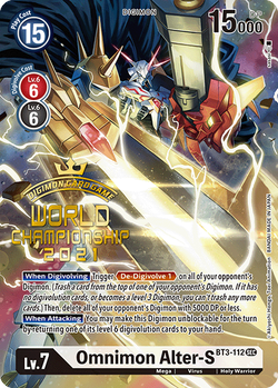 Omnimon Alter-S BT3-112 image