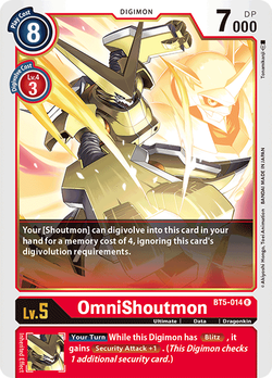 OmniShoutmon BT5-014 image