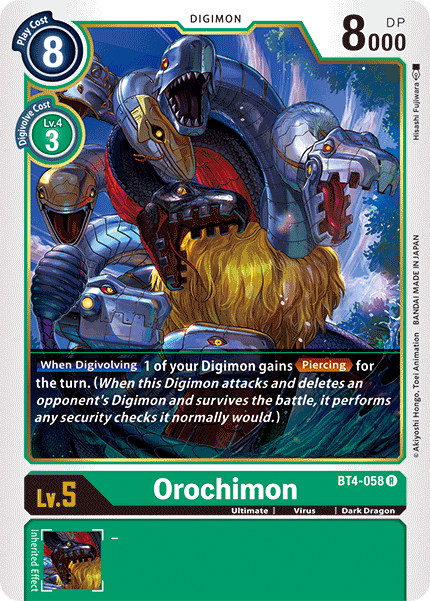 Orochimon BT4-058 Full hd image