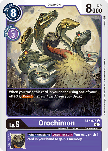 Orochimon BT7-076 Full hd image