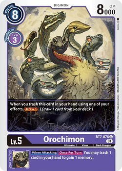 Orochimon BT7-076