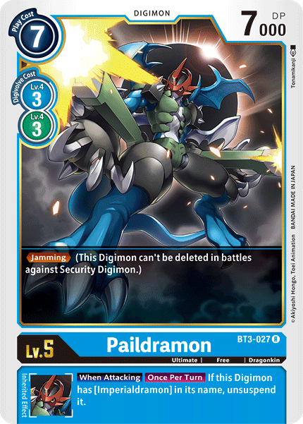 Paildramon BT3-027 Full hd image