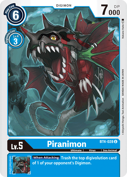 Piranimon BT4-028 Full hd image