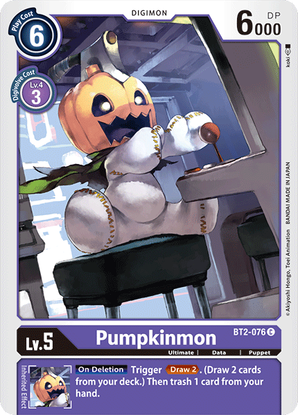 Pumpkinmon BT2-076 Full hd image