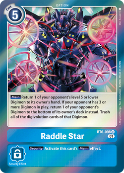 Raddle Star BT6-098