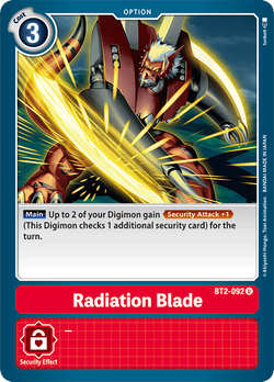 Radiation Blade BT2-092