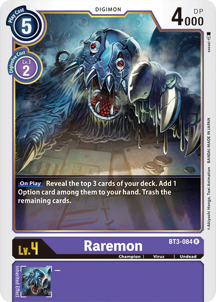 Raremon BT3-084 Full hd image