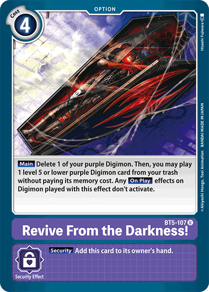 Revive From the Darkness! BT5-107 Full hd image