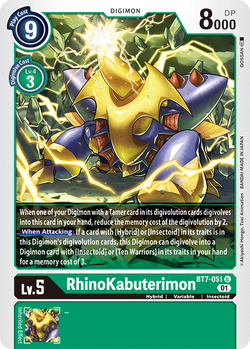 RhinoKabuterimon BT7-051