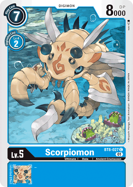 Scorpiomon BT8-027 Full hd image