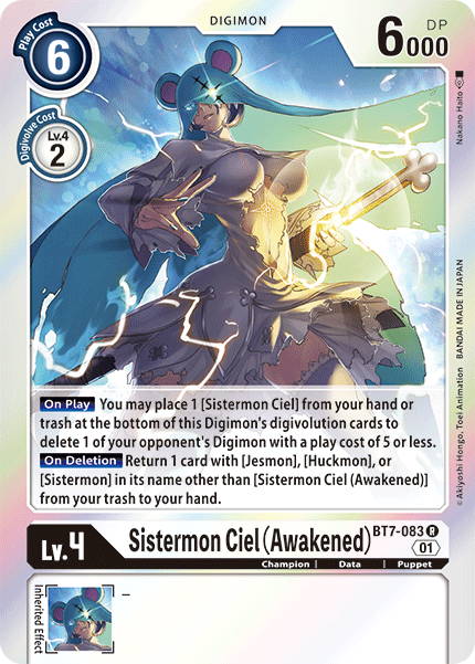 Sistermon Ciel (Awakened) BT7-083 Full hd image