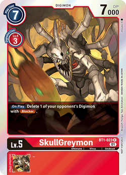 SkullGreymon BT1-023 image