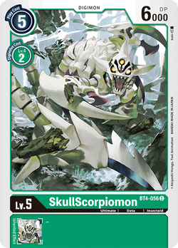 SkullScorpiomon BT4-056