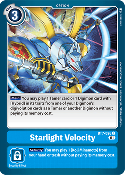 Starlight Velocity BT7-096