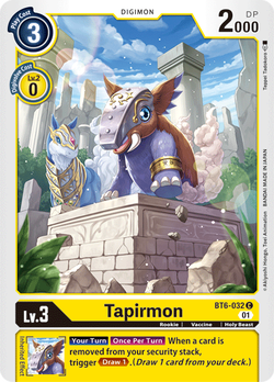 Tapirmon BT6-032 image