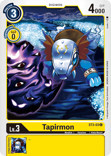 Tapirmon ST3-03 Full hd image