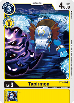 Tapirmon ST3-03