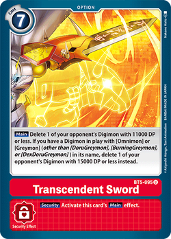 Transcendent Sword BT5-095 image