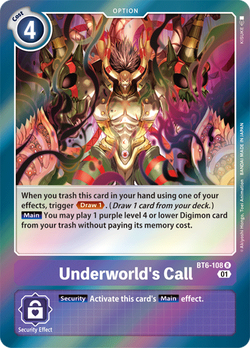 Underworld's Call BT6-108 image