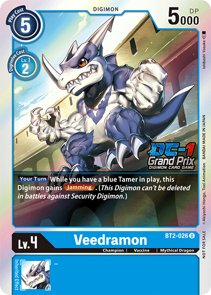 Veedramon BT2-026 Full hd image