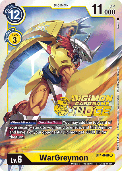 WarGreymon BT4-048 Full hd image