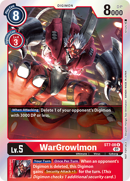 WarGrowlmon ST7-08 Full hd image