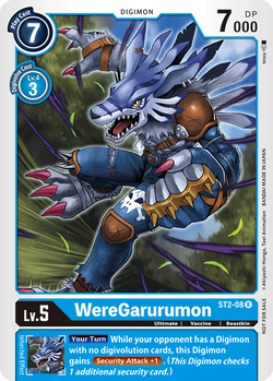 WereGarurumon ST2-08 image