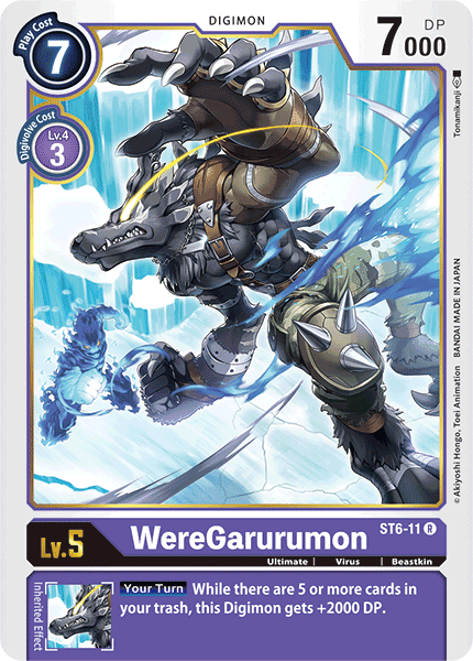 WereGarurumon ST6-11 Full hd image