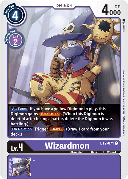 Wizardmon BT2-071 Full hd image