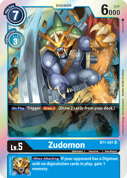 Zudomon - BT1-041 Full hd image