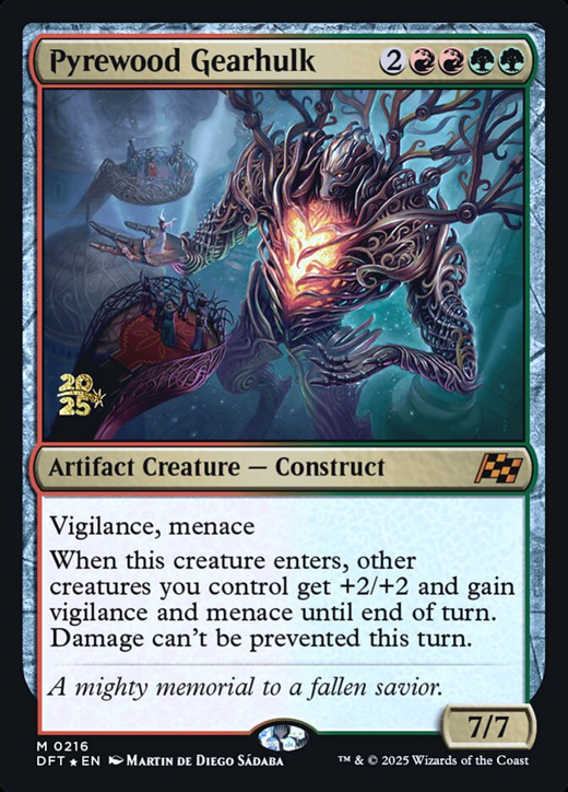 Pyrewood Gearhulk Full hd image