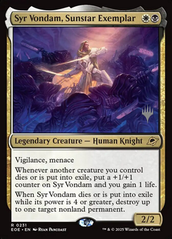 Syr Vondam, Sunstar Exemplar image