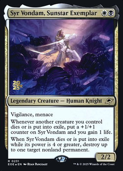 Syr Vondam, Sunstar Exemplar image
