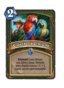 Vogelbeobachtung