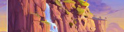 Dangerous Cliffside Crop image Wallpaper