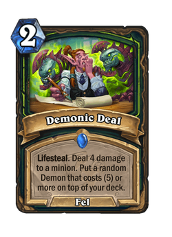 Demonic Deal