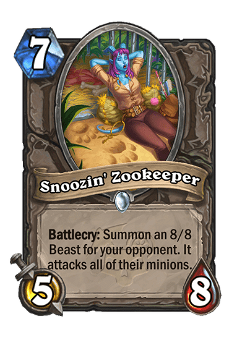Snoozin' Zookeeper image