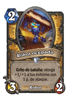 Robot ocupado image